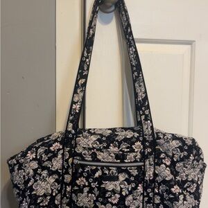 Floral VERA BRADLEY Black Tote Bag